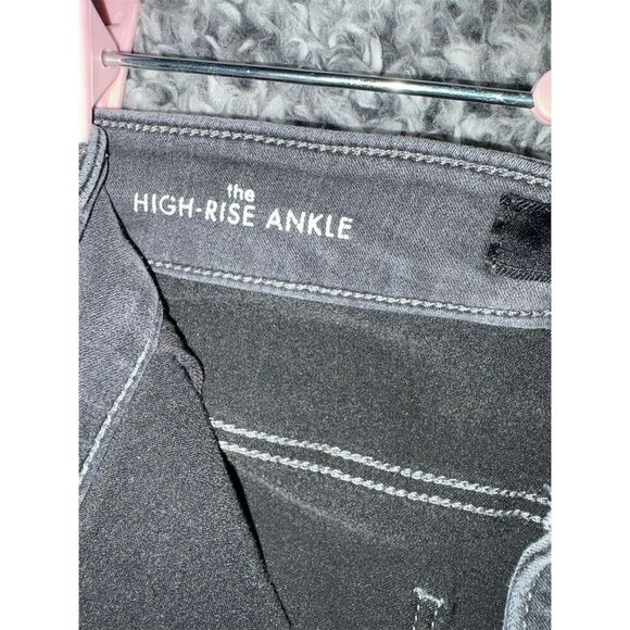 Liverpool Women's High-Rise Ankle Skinny Jeans Gray Size 12 Stretch Denim - Picture 6 of 8